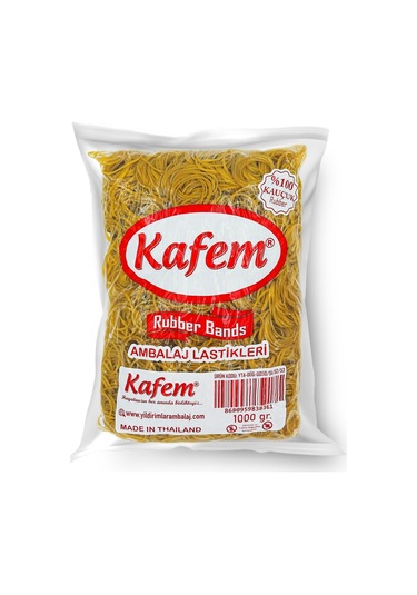 Kafem Ambalaj Lastiği 50 mm 1000 Gram