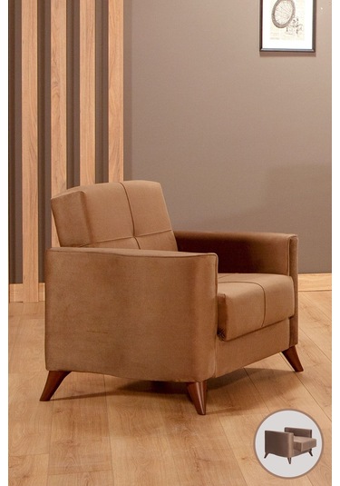 Modalife Star Berjer Yataklı Kahve