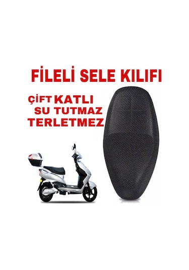 Yuki Windy E Bike Yk-30 Sele Kılıfı-Koltuk Kılıfı Fileli 3D (458261381)