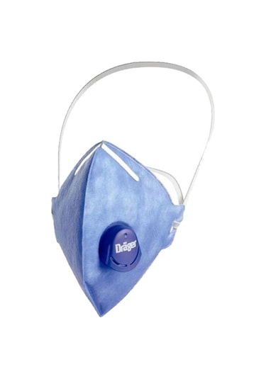 Drager 1710 V FFP1 D Ventilli Toz Maskesi 5 Adet