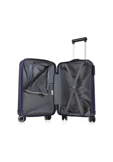 Ççs 5224 Polipropilen Orta Boy Valiz-lacivert Lacivert