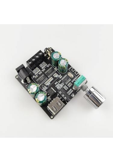 Jms 100 W Bluetooth 5.0 Dijital Güç Amplifikatörü Kurulu Aux Hoparlör 2.0 Ch