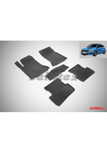 Seintex Mercedes B Serisi W246 4d Havuzlu Kauçuk Paspas, 2011-201