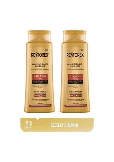 Bakım Şampuanı 7 Besleyici Yağ 500 Ml 2 Adet