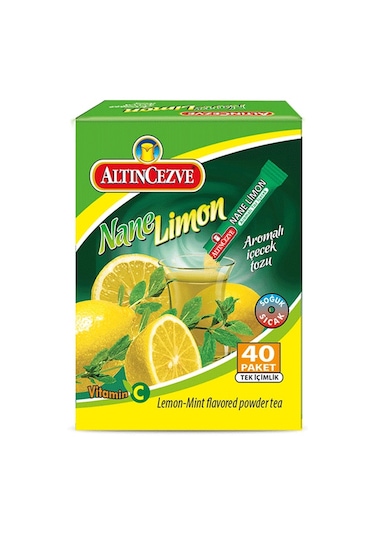 Altıncezve Nane Limon Aromalı Tek İçimlik İçecek Tozu 40 x 1.5 G