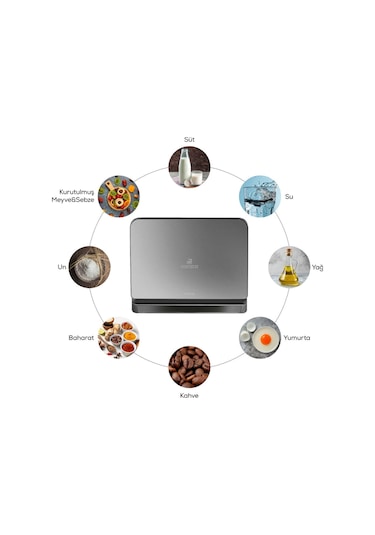 Karaca x Refika Scale Inox Mutfak Tartısı K2186