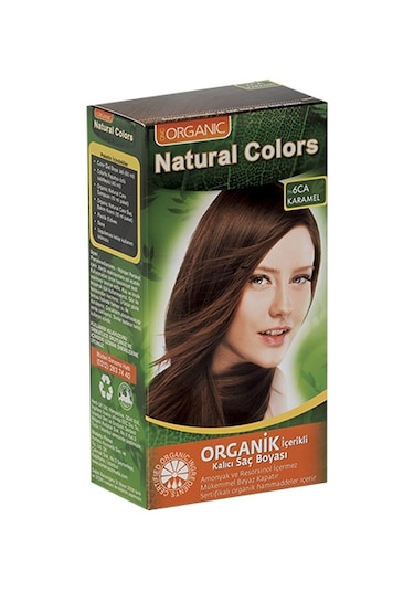 Organıc Natural Colors Saç Boyası 6Ca Karamel (78739584)