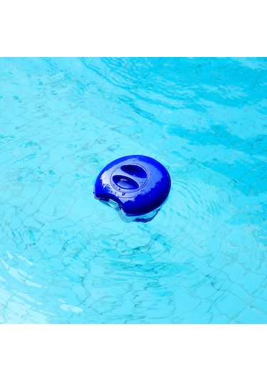 Yüzer Dağıtıcı Yüzer Şamandıra Havuz Spa Klor Tableti Dağıtıcı Floater Dahili Termometre İle F/c Ekranı İle