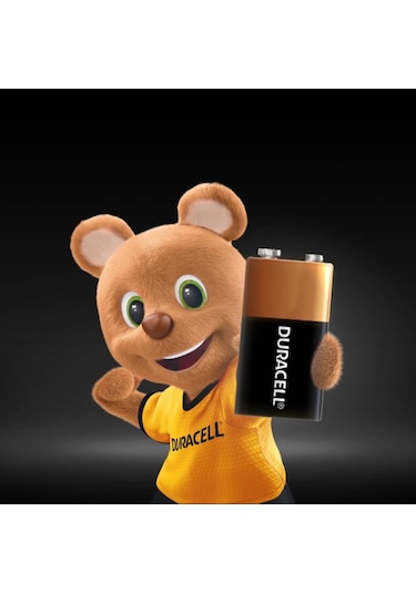 Duracell 9V Alkalin Pil (6LR61 / MN1604)