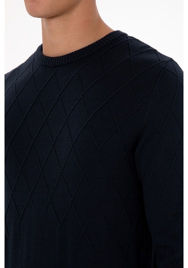 U.s. Polo Assn. Erkek Açık Lacivert Kazak /triko 50315748-vr059 Acık Lacıvert