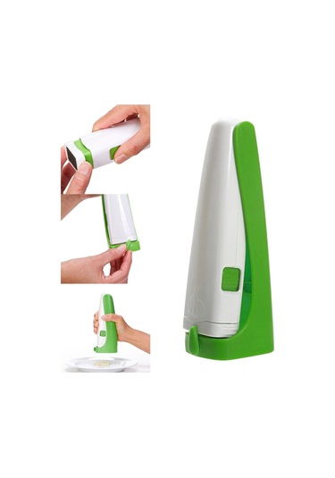 Homyl Sarımsak Basın Zencefil Baskı Doğrayıcı Kesici Kıyma Yeşil