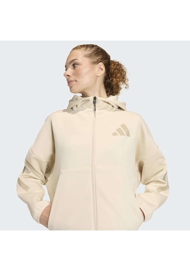 Adidas Ke4746 W Z.n.e. Fz Kadın Eşofman Üstü Bej