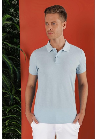 Ts 845 Mavi Spor T-shirt Mavi