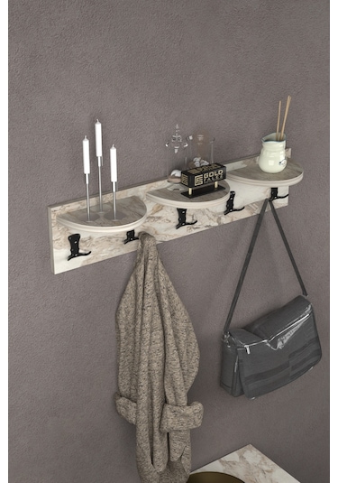 Askılık Duvar Elbise Askılığı Portmanto Efes 80 Cm Diğer