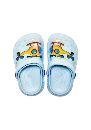 Twigy Helikopter Çocuk Sabo Terlik Mavi 22/29 DD1009 Mavi