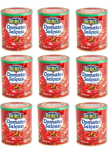 Burcu Domates Salçası 9 x 830 G
