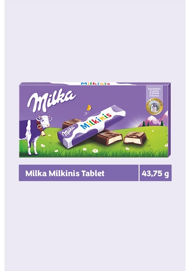 Milka Milkinis Süt Dolgulu Çikolata 4 x 87.5 G