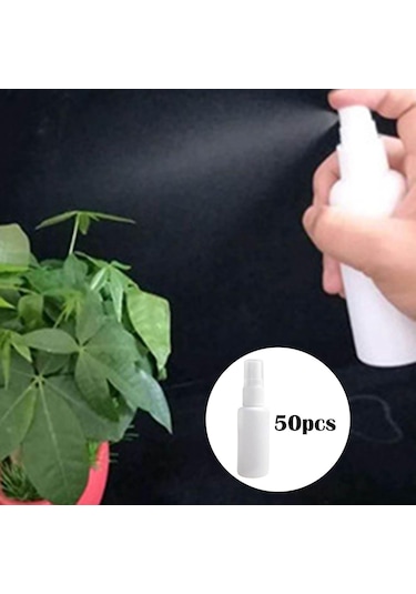 Suntek 50 Adet Temizle Boş Püskürtücü Şişe 30 Ml Parfüm