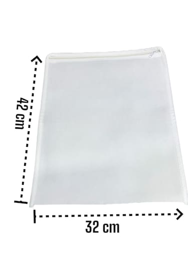 Balkan Room Beyaz Ayakkabı Saklama Çantası Seyahat Hurcu Beyaz