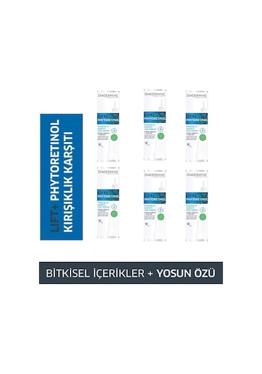 Kırışıklıkkarşıtı Göz Kremi %100 Sonuç 15 Ml. X 6 Adet