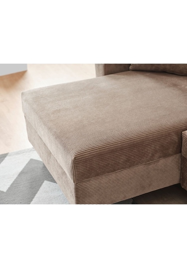 Kagu Corner Flavia Köşe Takımı Kahverengi