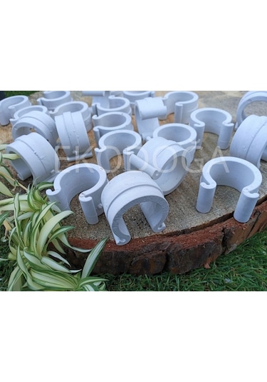 Sera Klipsi 27'lik 100 Adet Sera Naylonu Tutucu Mandal Klips