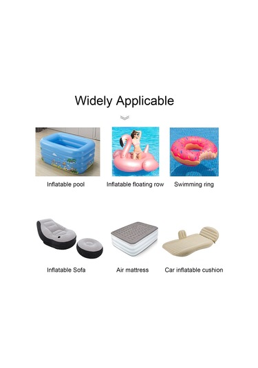 Reedark 12v Dc Araç Elektrikli Hava Pompa - 3 Uçlu, Hızlı Şişirme/boşaltma, Taşınabilir Abs Malzeme, Ev/outdoor Kullanımı Pl-8103