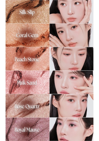 Yansımalı Krem Dokulu Çok Amaçlı Tekli Far Muzıgae Mansıon One&only Shadow Twist Pearl Splash Pearl Splash