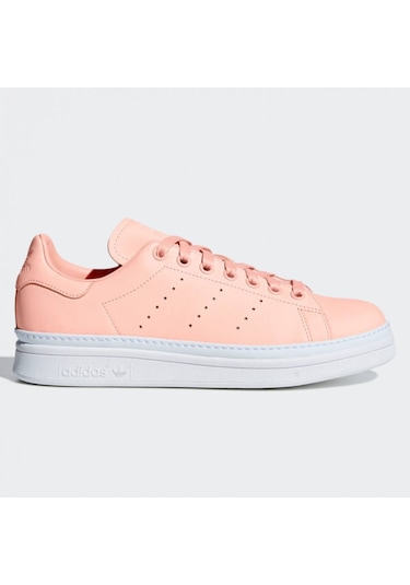 Adidas Stan Smith New Bold Kadın Ayakkabı B37361 Pembe B-87 001