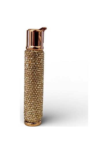 Swarovski Taşlı Çakmak Gold Gold