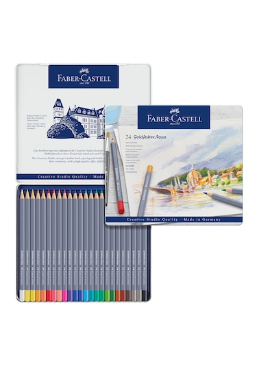 Faber-Castell Goldfaber Aquarell Kuru Boya 24'lü