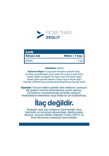 More Than Zeodent Diş Macunu 100 G