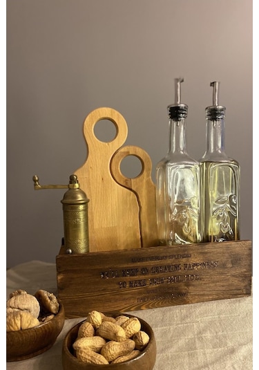 Nishev Analı Kızlı 2'li Sunum Tahtası Açık Koyu Nishev-p000098