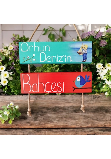 İsme Özel İsimlik Bebek Ve Çocuk Kapı Süsü Duvar Süsü Ev Hediyesi