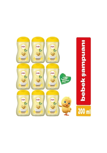 Dalin Bebek Şampuanı Klasik 200ML (9 Lu Set)