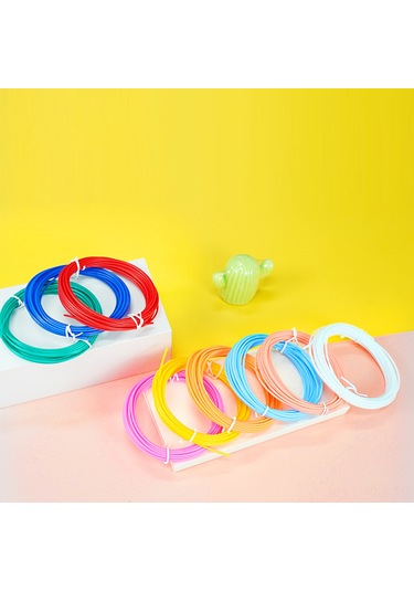 Ximistore9 10 Renkli Rastgele Pcl 3d Kalem İçin Düşük Sıcaklıklı Tüpler - 1.75mm, Çocuklar İçin Güvenli, Tıkanmaz Ve Biyodegradable 5m/adet