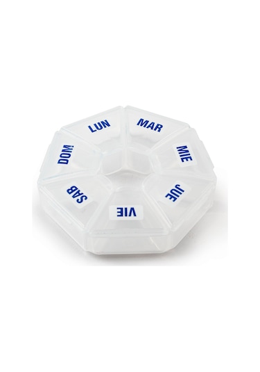 2 Haftalık Hap Kutusu Seti No. 10 Altıgen ,