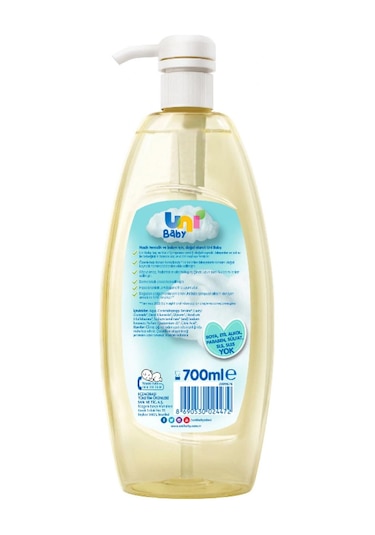 Uni Baby Boyasız Bebek Saç Şampuanı 700 ML