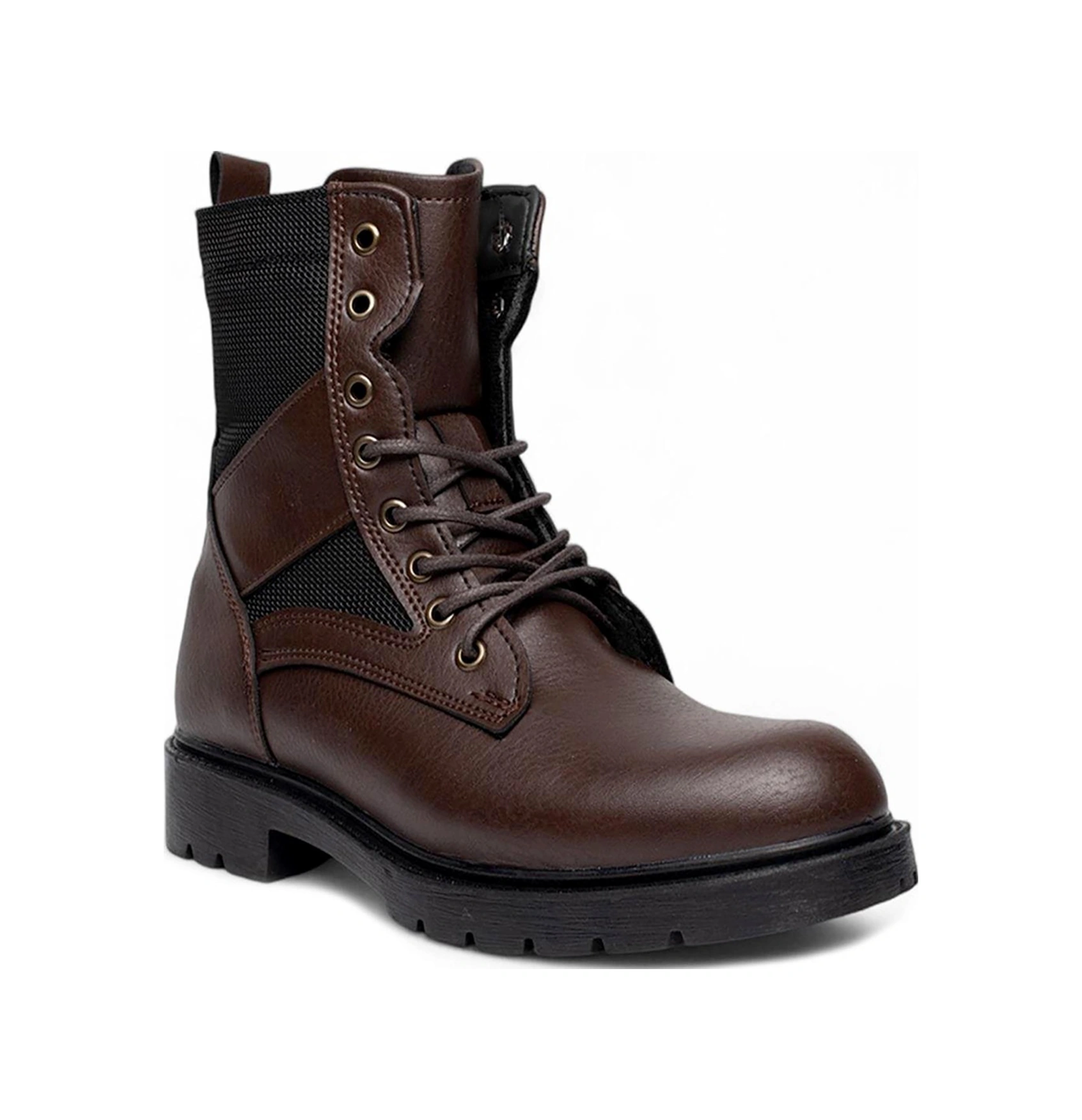 Celira Cnt Kahve Kauçuk Kaymaz Taban Erkek Postal Bot Nsb934 Çok Renkli