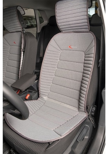 Bmw 1 Serisi 116d Ed Uyumlu Koltuk Minderi Ön 2'li Set Bumerang Gri