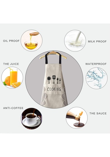Kadın Mutfak Önlüğü El Silme Cepleri, Büyük Cep, El Silme, 4'lü Paket Diğer