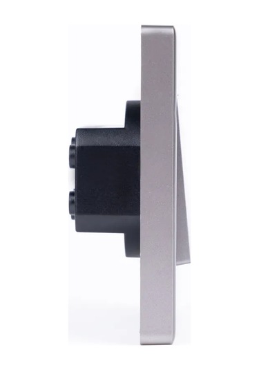 Tocterra Geçişli İki Düğmeli Tonlamaşsız Gri Anahtar 292836186