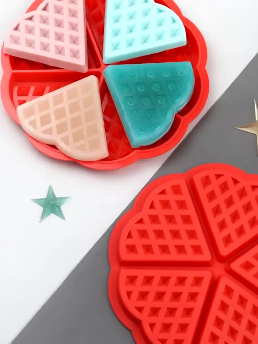Fınky Waffle Yapım Kalıpları 272068011 KIrmızı