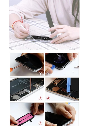 Apple Uyumlu iPhone 6S  6 Batarya Pil + Tamir Seti