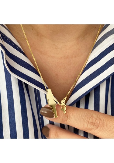 Simurg Jewellery Anneler Kız Gümüş Kolye