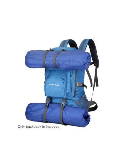 Hombey Açık Hava Çantası 50l Dağcılık Sırt Çantası Su Geçirmez Açık Hava Koşu Çantası Bisiklet Çantası Bü Koyu Yeşil