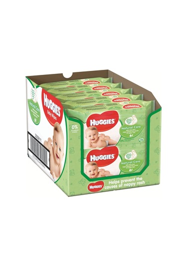 Huggies Doğal Bakım Islak Mendil 10 X 56'Lı