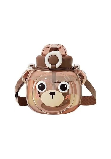 Lebeigo Çocuk Plastik Çift Pipetli Bardak