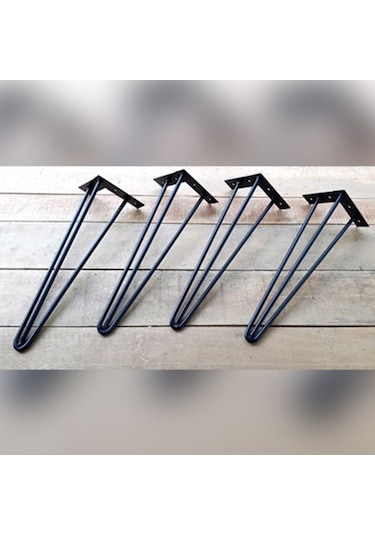 İlgitrafik Metal Firkete Ayak Masa Orta Sehpa Zigon Mutfak Sehpa Kütük Ayağı