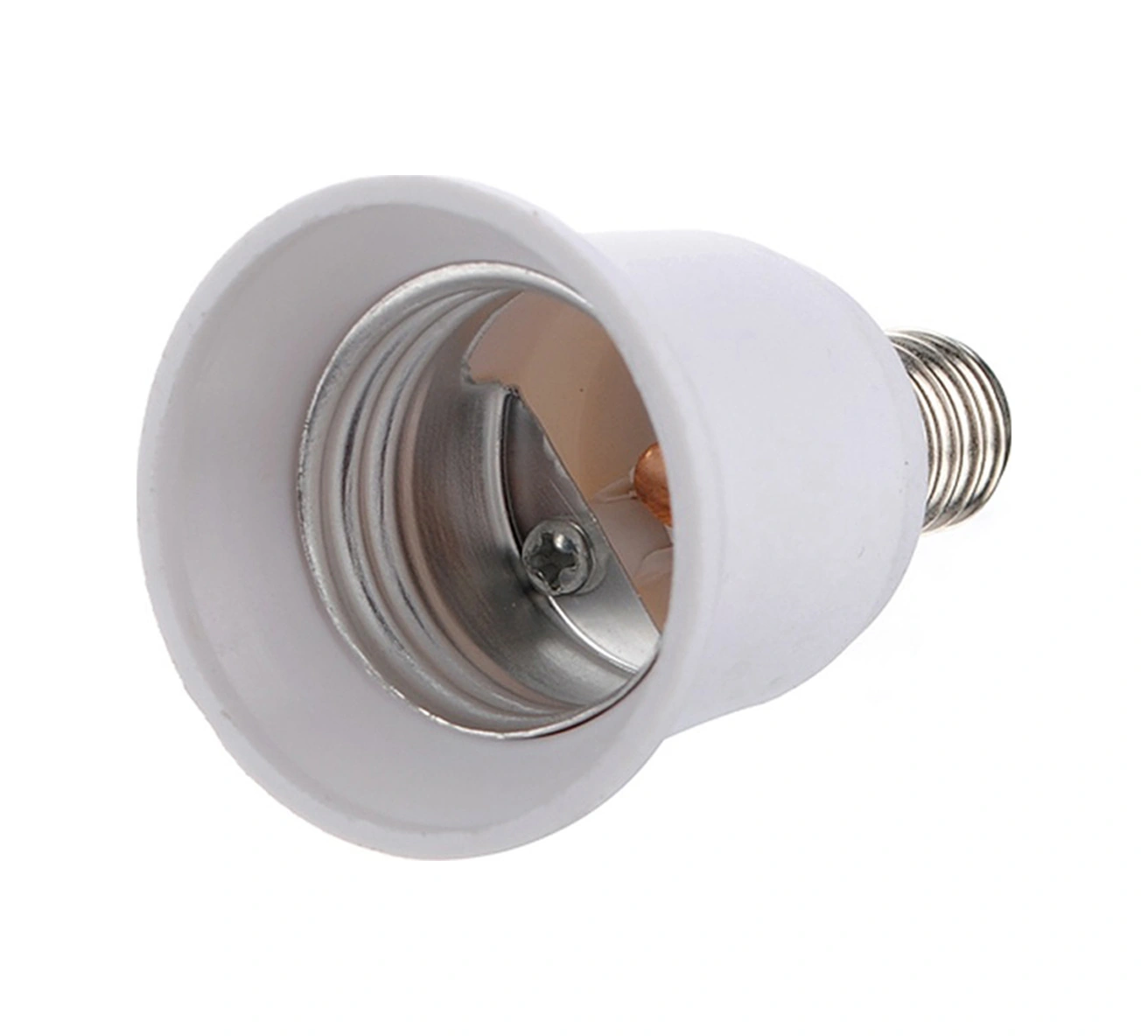 Yuntech01 10 Adet E14'den E26/e27'ye Dönüştürücü, Avize Ve Lambalar İçin Filtreli Soket Adaptörü, Ac85-265v Uyumlu Taban Değiştirici Classıc